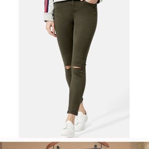 Top shop Moto jeans in Jamie